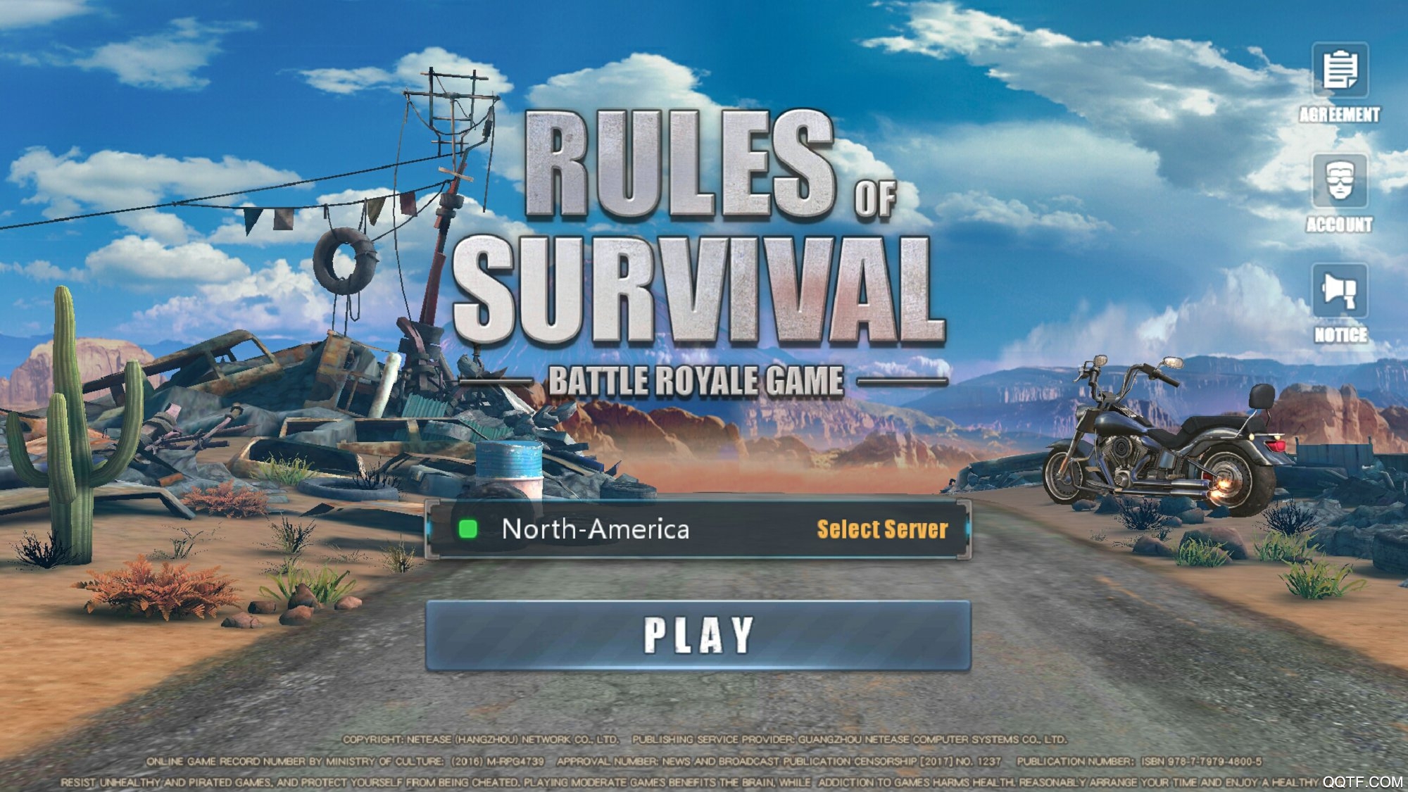 終結(jié)者2國(guó)際服安裝器：Rules of Survival