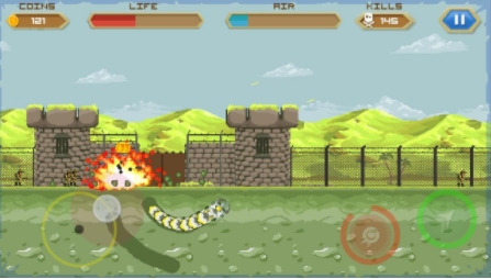 蠕蟲攻擊游戲安卓版