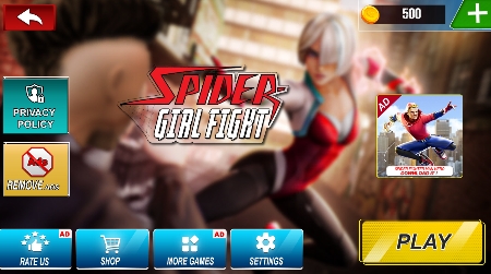 蜘蛛女戰(zhàn)士游戲最新版(Spider Girl Fighter)