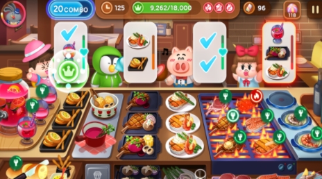 LINE 熊大上菜游戲最新版