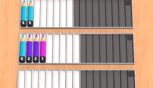 鉛筆排序3D游戲(Pencil Sort 3D)