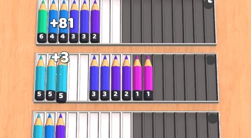 鉛筆排序3D游戲(Pencil Sort 3D)