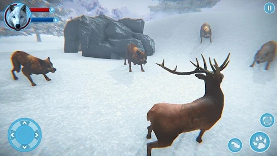北極狼家族模擬器最新版(Arctic Wolf Family Simulator)