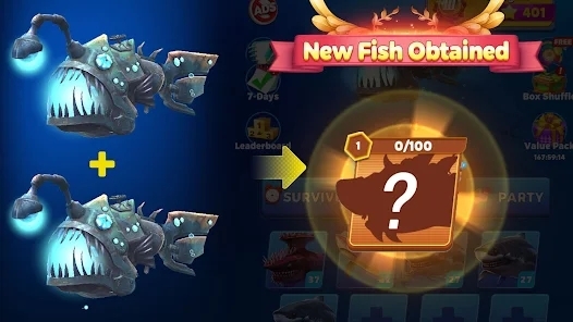 鯊魚進(jìn)化論游戲最新版(Fish Eater)