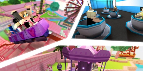 女孩主題公園工藝最新版(Girls Themepark Craft)