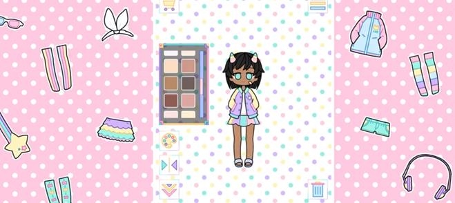 Pastel Girl粉彩少女換裝游戲