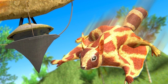 野生松鼠家庭模擬3D最新版(Wild Squirrel Family Sim 3D)
