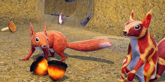 野生松鼠家庭模擬3D最新版(Wild Squirrel Family Sim 3D)