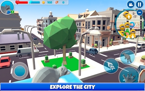 浣熊冒險(xiǎn)模擬器游戲官方版(Raccoon Adventure City Simulator 3D)