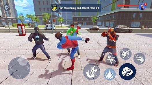 蜘蛛格斗英雄游戲官方版(Spider Fighting)