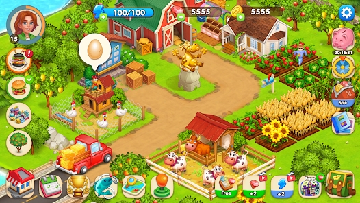 農(nóng)場小鎮(zhèn)最新版(Farm Town)
