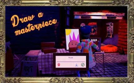 成為街頭畫家游戲最新版(Passpartout – Life of a street painter)