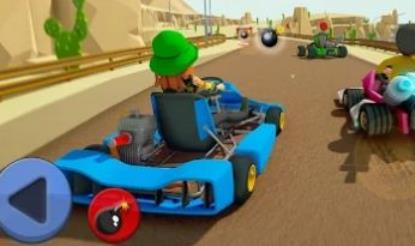 沙丘越野車手游最新版(Kart Racing Toon Racers)