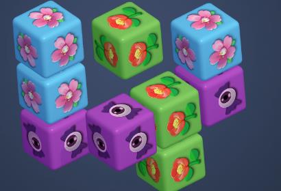 多面體方塊粉碎游戲最新版(Cube Crush 3D)