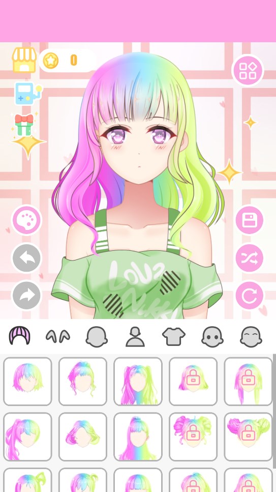 粉彩萌娘換裝游戲官方版