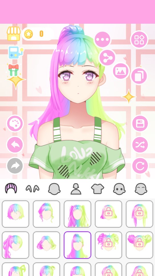 粉彩萌娘換裝游戲官方版