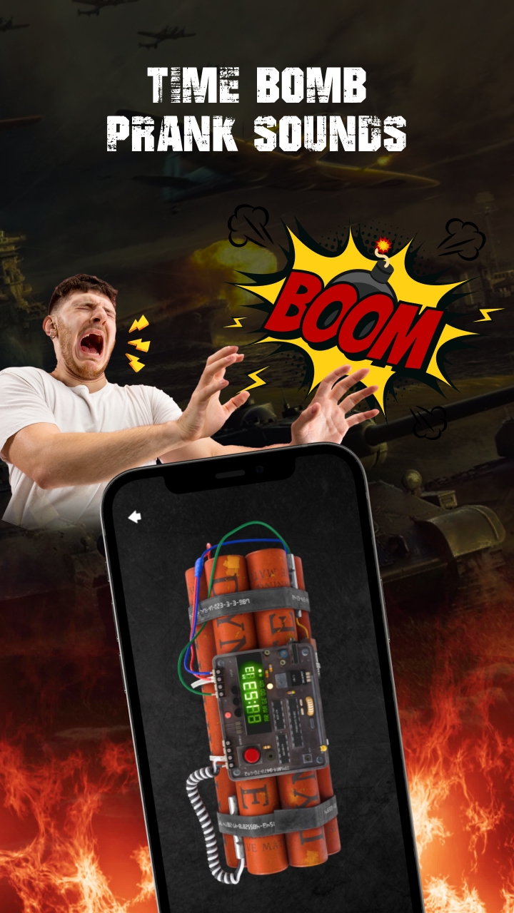 定時(shí)炸彈惡作劇槍支模擬器