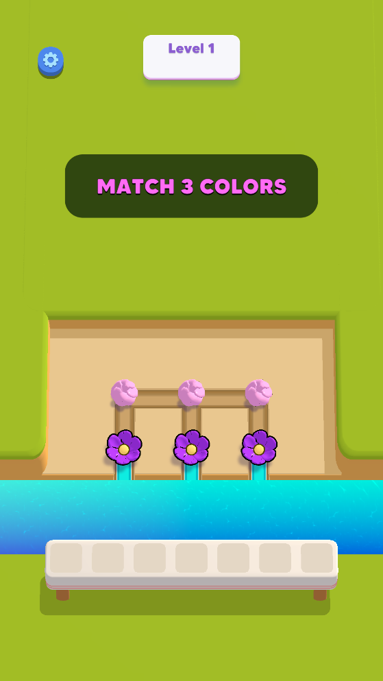 花卉消除3D游戲