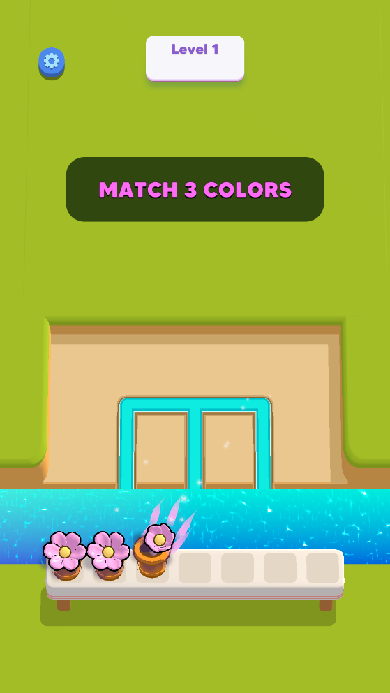 花卉消除3D游戲