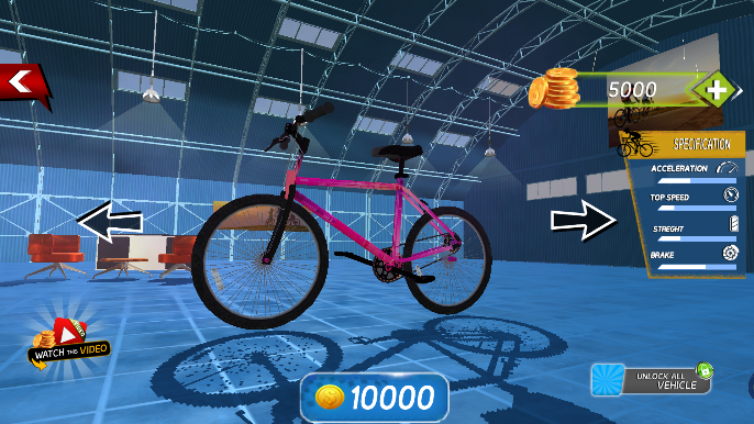 Xtreme BMX交通巡回賽賽車