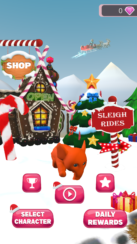 Oli圣誕假期小游戲