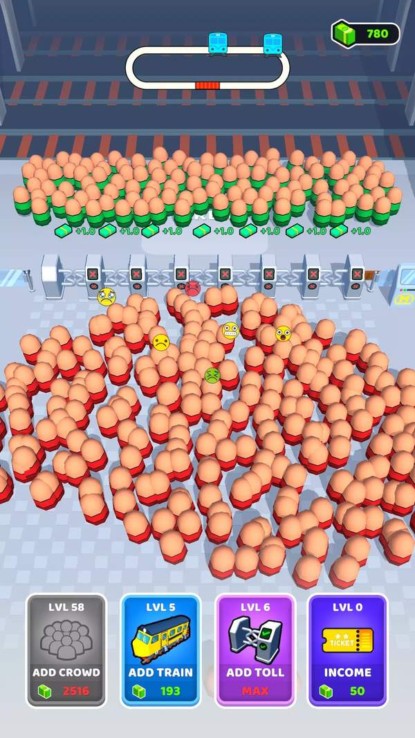 Subway Crowd地鐵售票員破解版本
