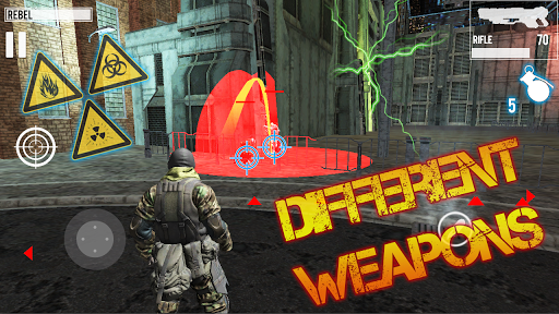 《網(wǎng)絡(luò)部隊(duì)攻擊3D游戲官方版：Cyber Force Strike》