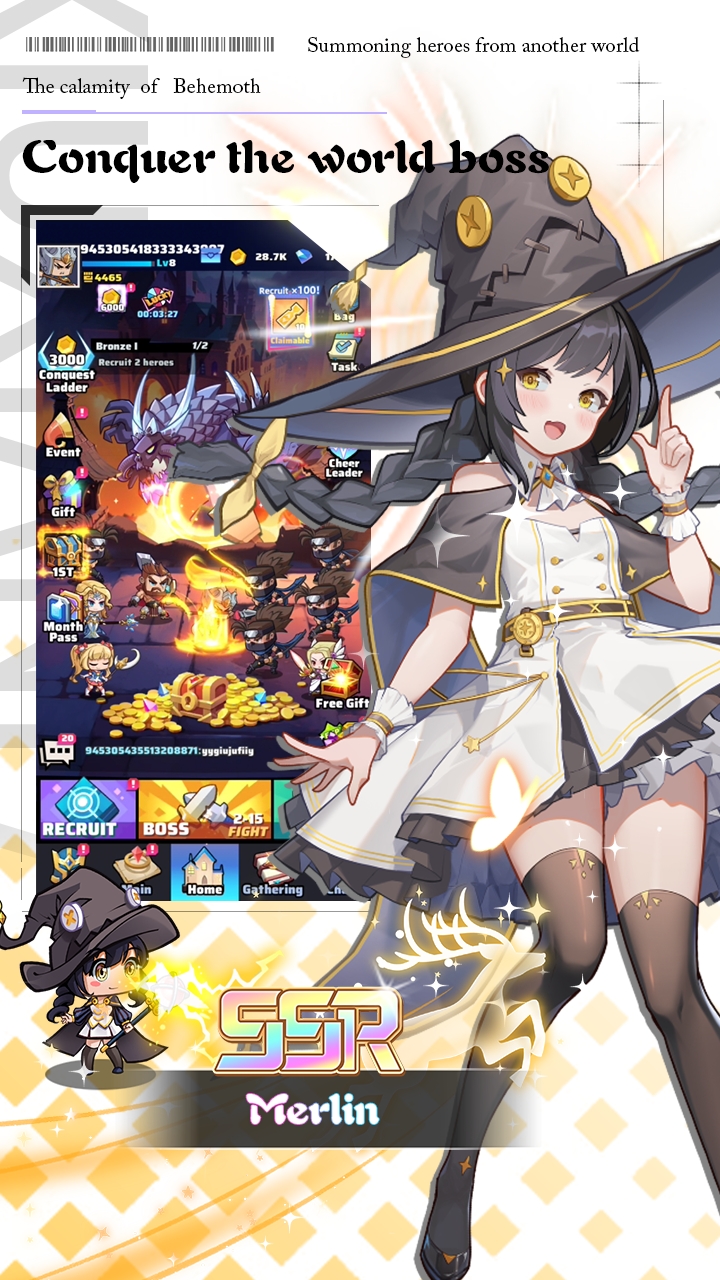 神話般的召喚正式版