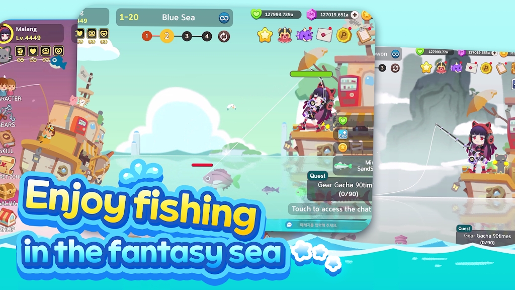 空閑釣魚(yú)幻想海官方版