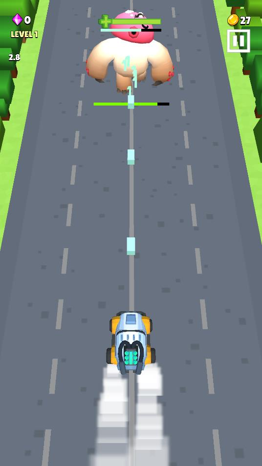 汽車生存射擊游戲