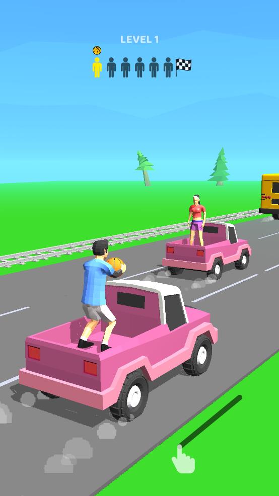 車頂打球游戲