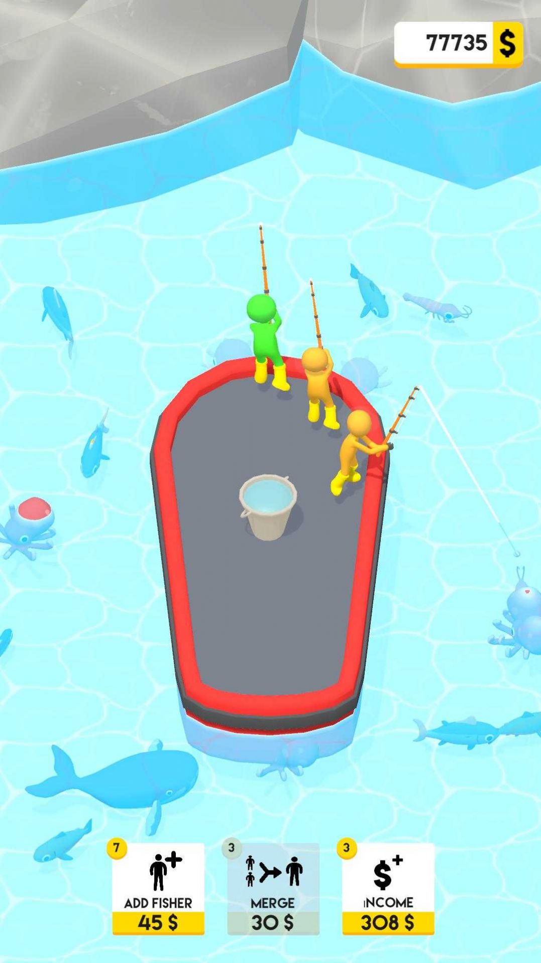 Fisherman Clicker 漁民垂釣者游戲新版