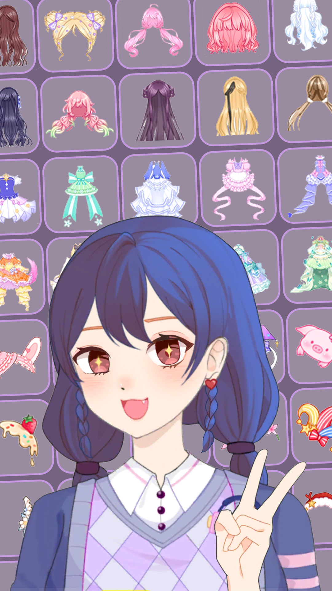 可愛頭像制作游戲新版