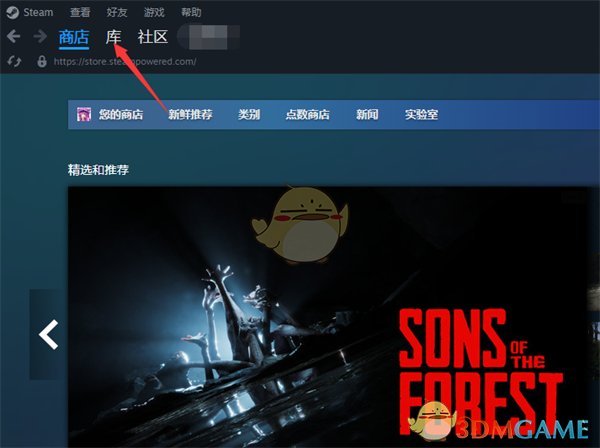 Steam庫創(chuàng)建收藏夾的步驟