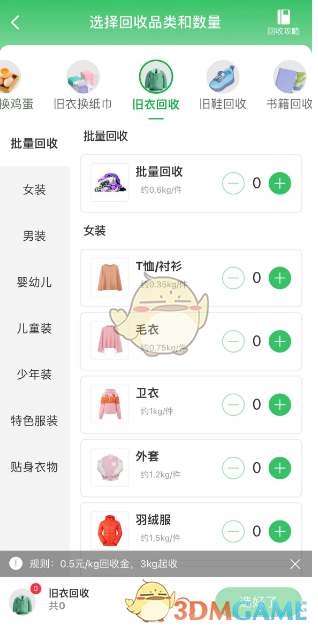 《菜鳥裹裹》舊衣回收步驟