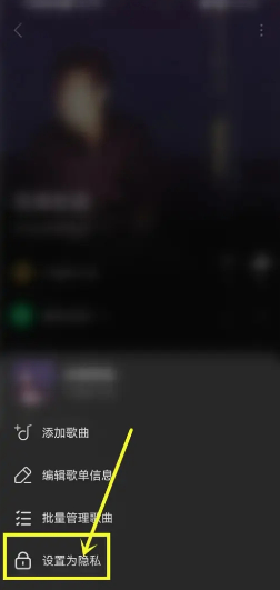 《汽水音樂》歌單僅自己可見設置方法