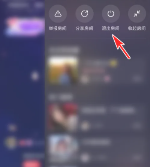 《皮皮陪玩》退出房間方法