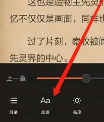 《悅讀小說(shuō)》字體大小設(shè)置方法