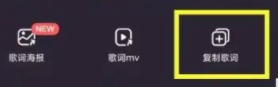 《酷狗概念版》復(fù)制歌詞方法