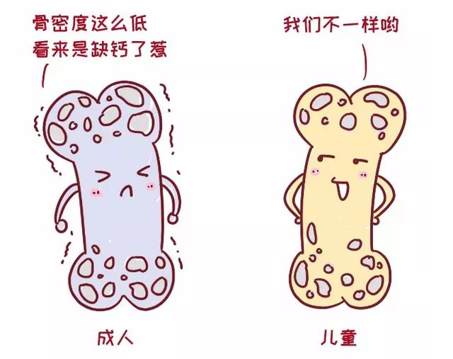 兒童骨密度偏低代表著缺鈣嗎