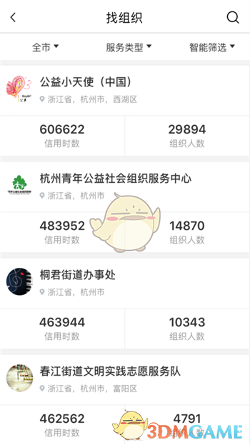 《志愿匯》加入組織方法