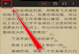 《掌閱》退出閱讀界面方法