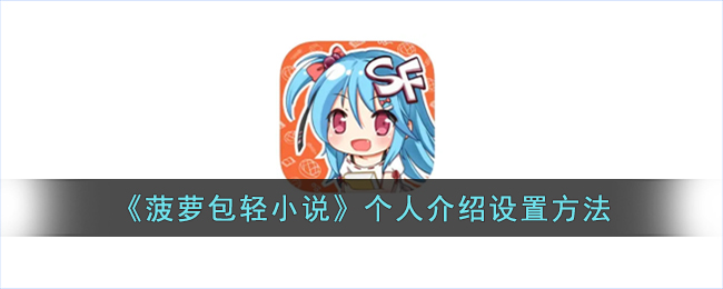 《菠蘿包輕小說(shuō)》人物設(shè)定方法