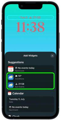 ios16鎖屏界面顯示天氣設(shè)置方法