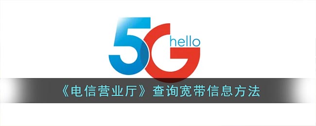 《電信營業(yè)廳寬帶信息查詢方法》