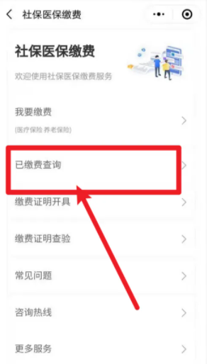 吉事辦社保查詢界面