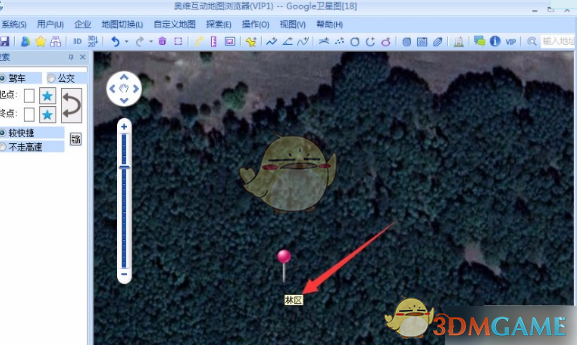 《奧維互動(dòng)地圖》顯示地名方法