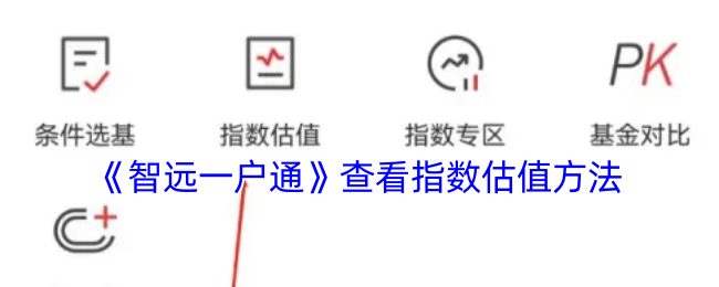 《智遠一戶通》指數(shù)估值查看方法