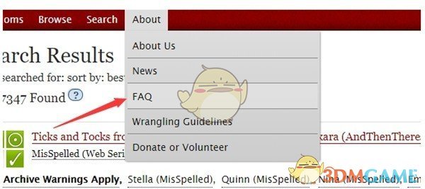 ao3切換中文教程