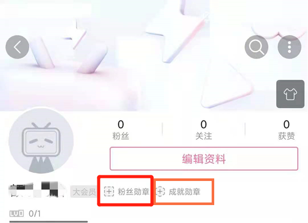 《嗶哩嗶哩》勛章查看方法